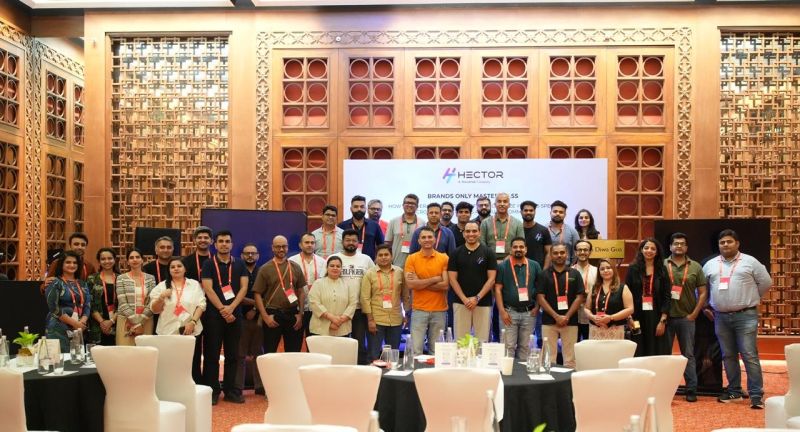 Brand leaders at the Hector Ai masterclass during iMedia Brand Summit India 2026 in Goa