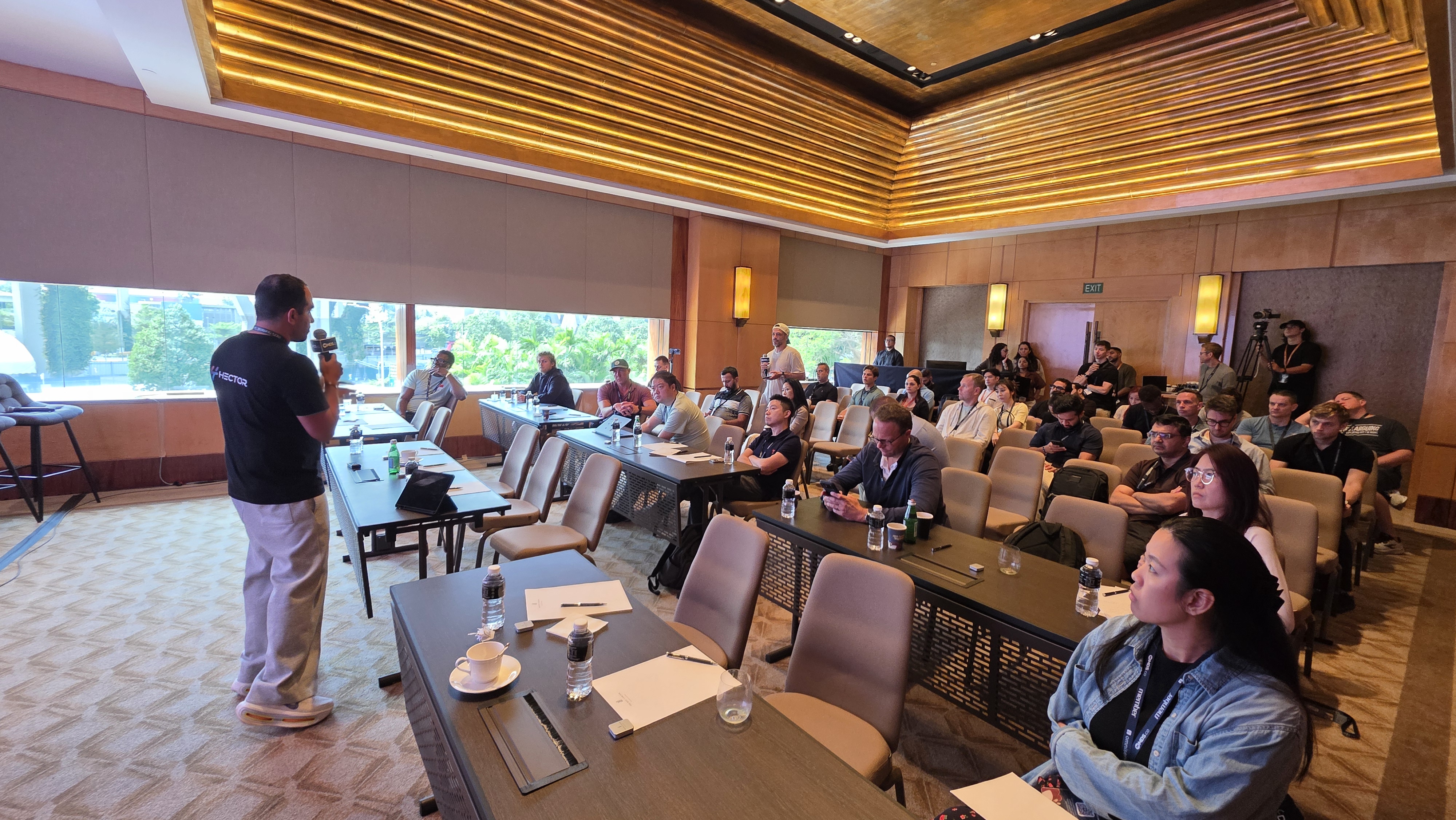 Meher Patel, Founder of Hector Ai, speaking at MDS Summit Singapore - 01