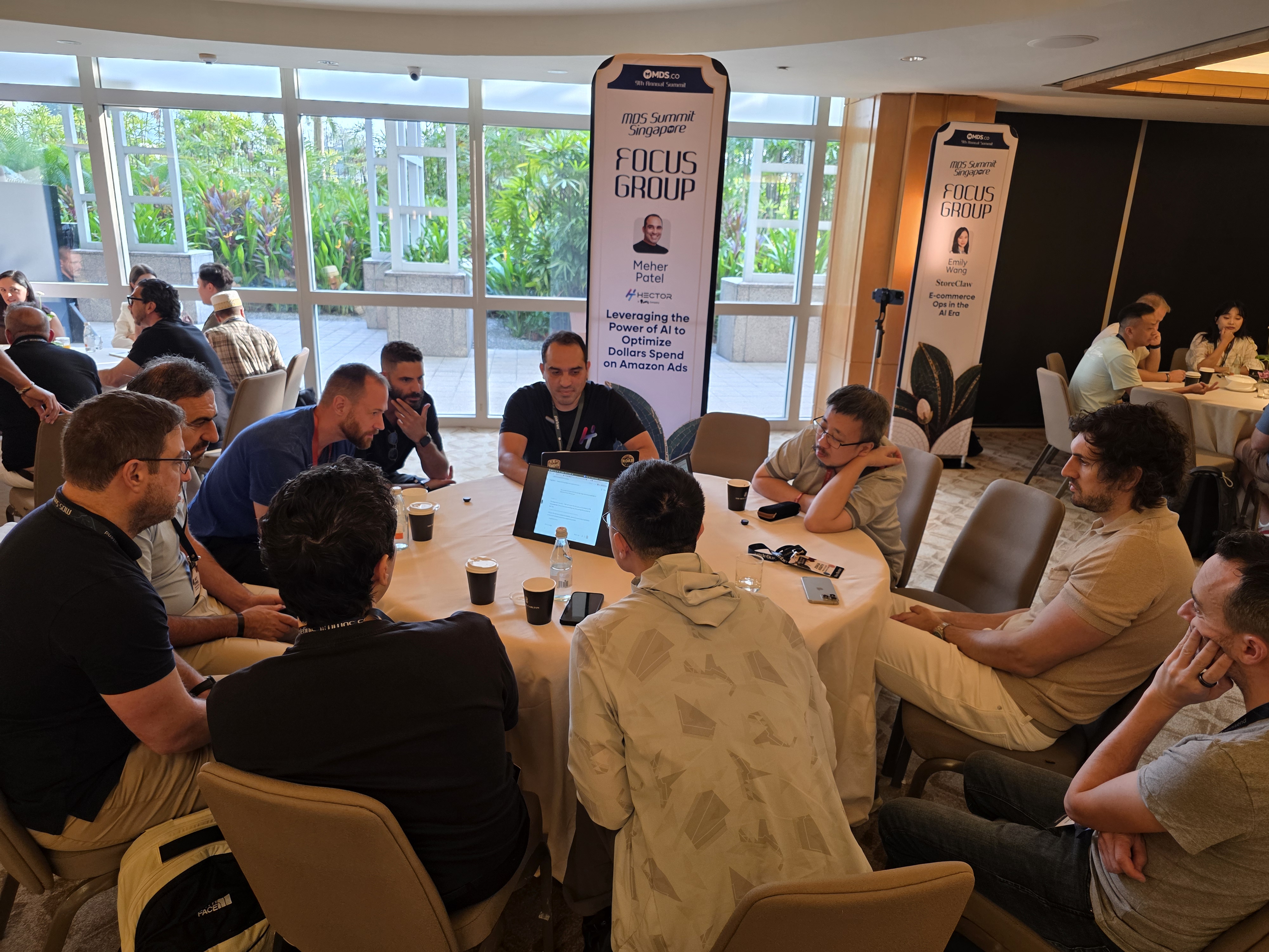 Meher Patel, Founder of Hector Ai, speaking at MDS Summit Singapore - 05